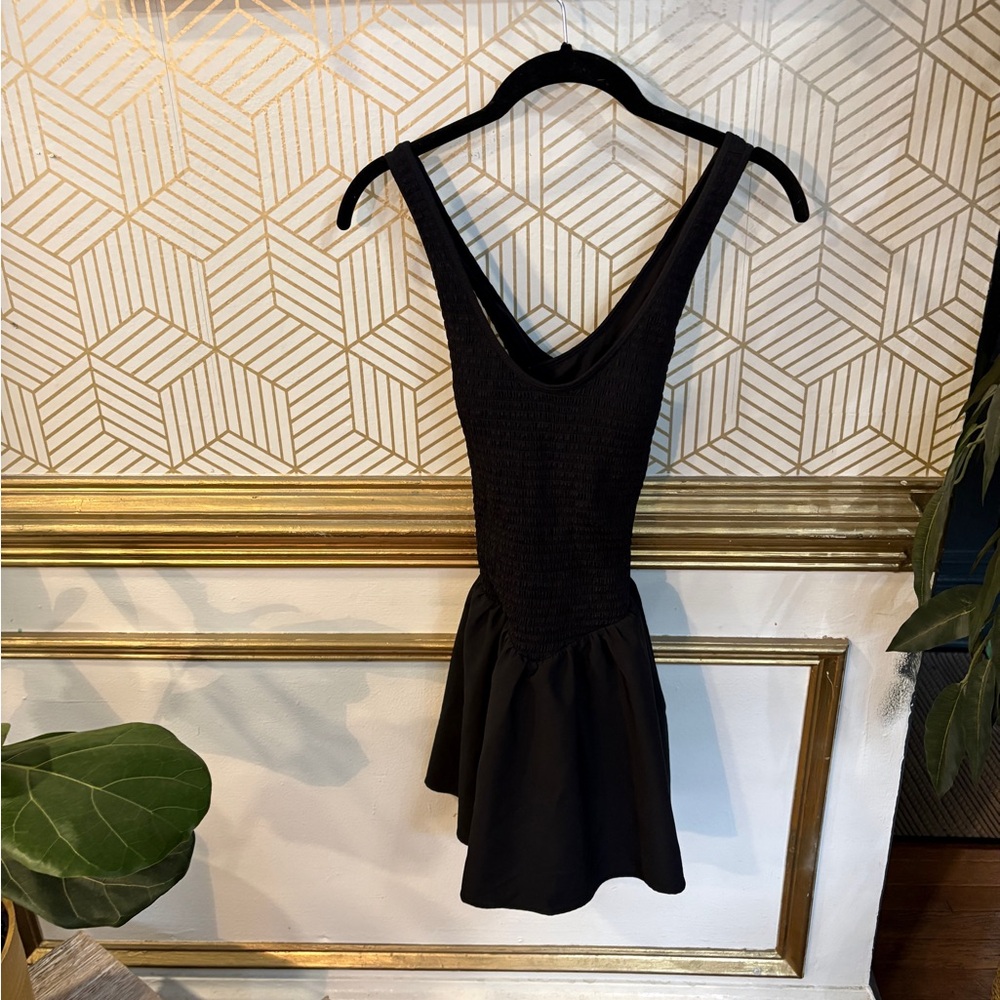JoyLab Black Sleeveless Jumpsuit